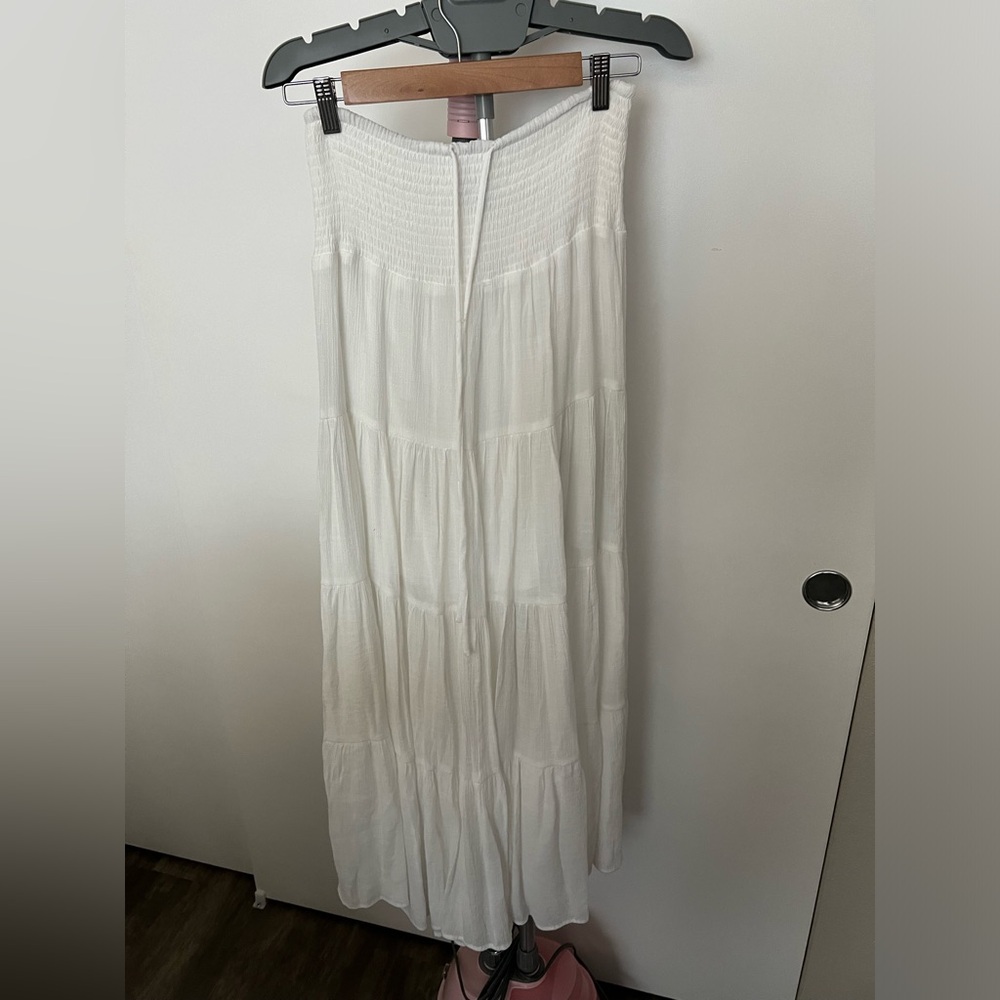 White Maxi Skirt